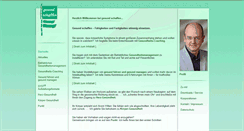 Desktop Screenshot of gesundschaffen.de